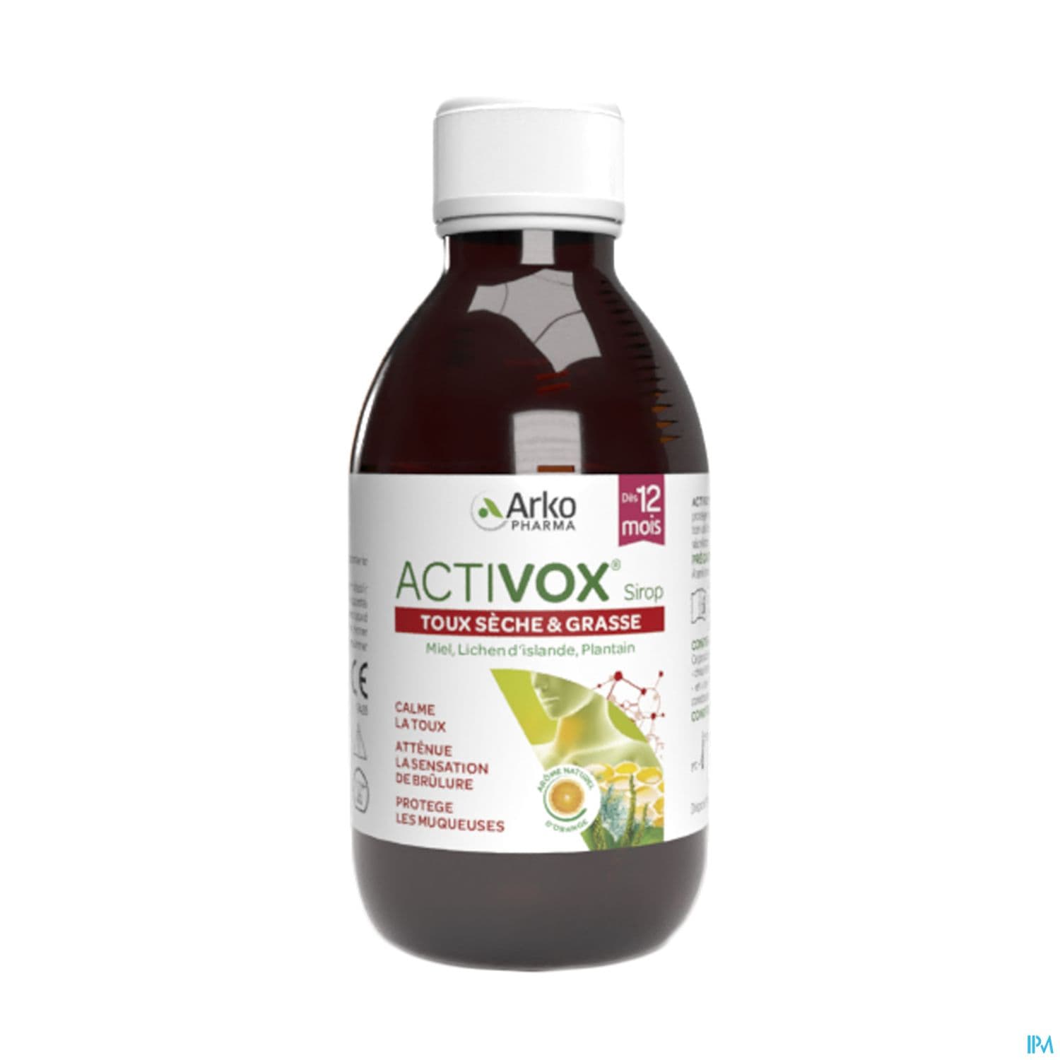 Arkopharma Activox Gorge Et Toux Sirop 175ml