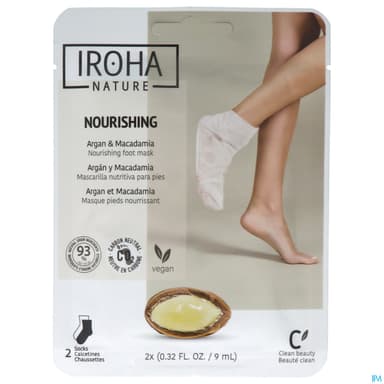 Iroha Masque Pieds Nourrisant X2