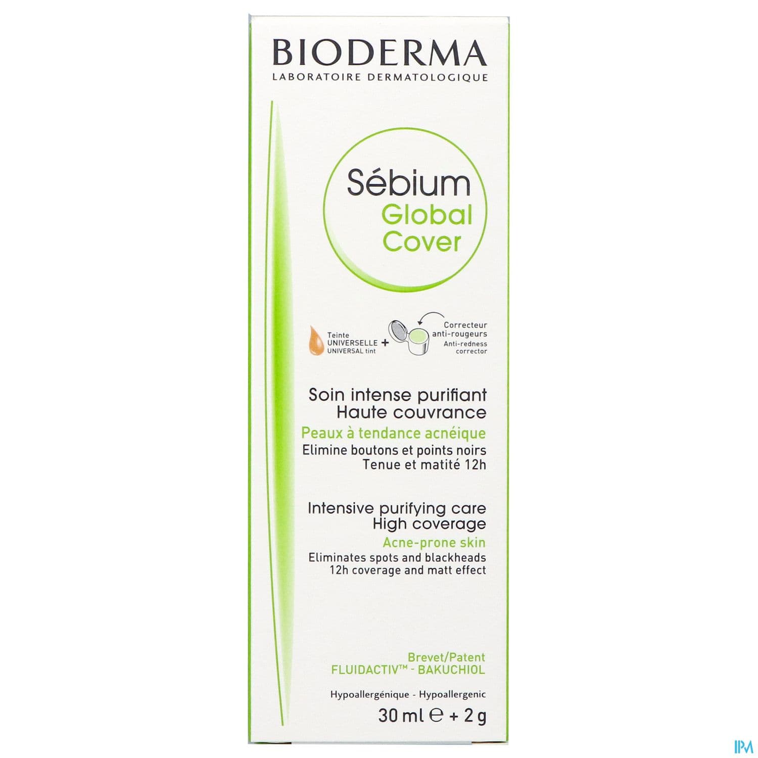 SEBIUM GLOBAL COVER TEINTE 30ML