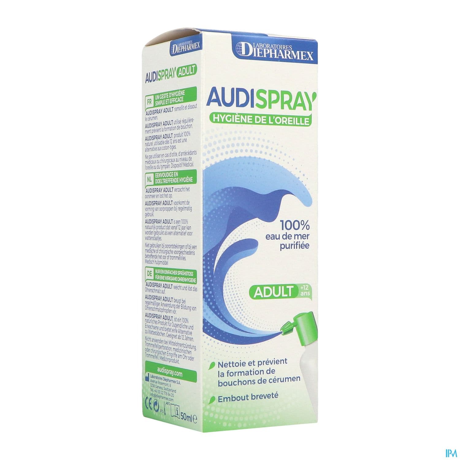 Cooper Audispray Adult Solution Auriculaire Spray 50ml