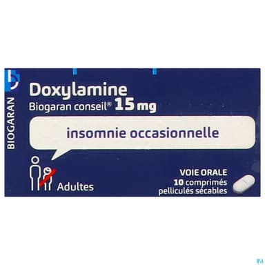 DOXYLAMINE 15MG BIOG CONS CP SEC10
