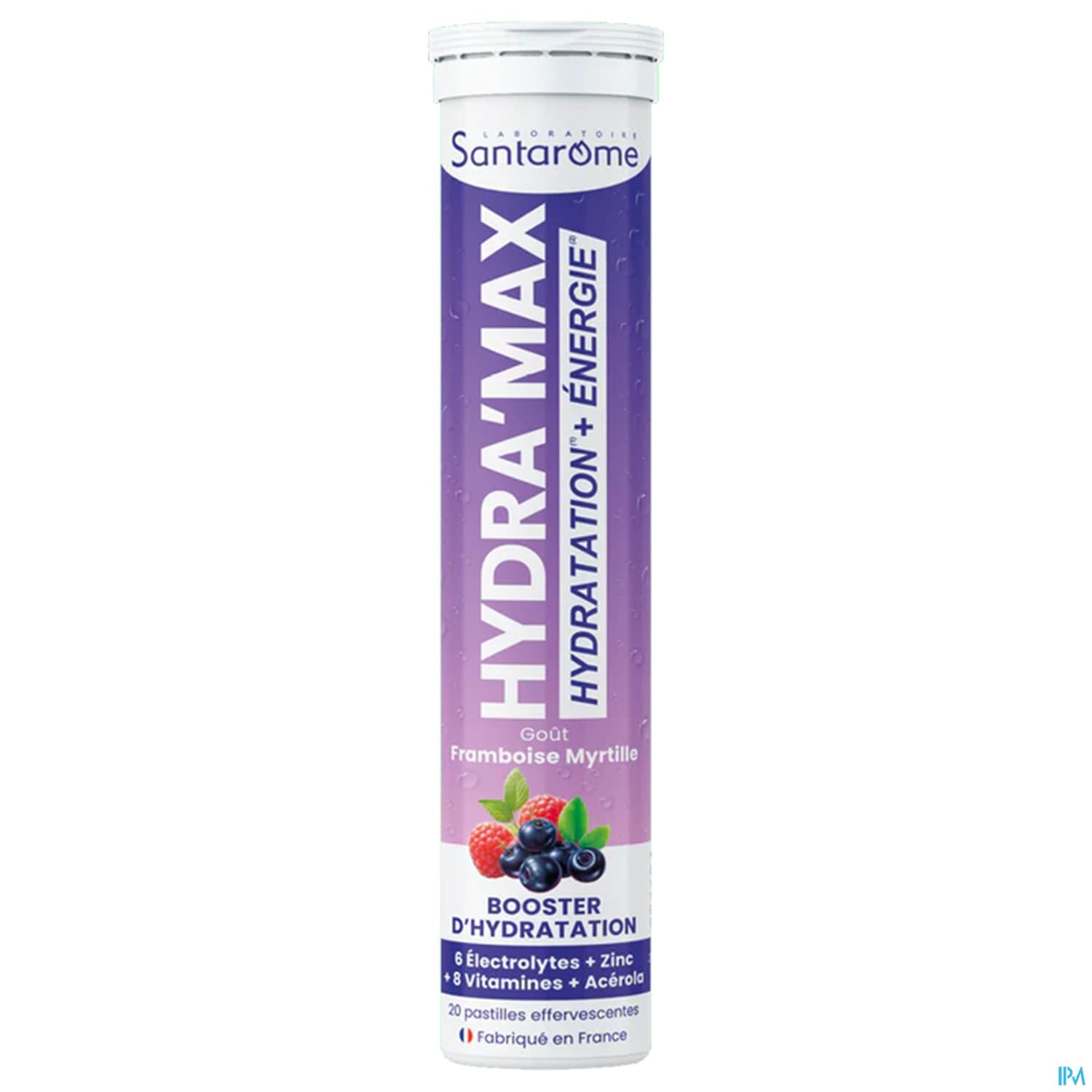 Santarome Hydra'max Framboise Myrtille Comprime Effervescent 20