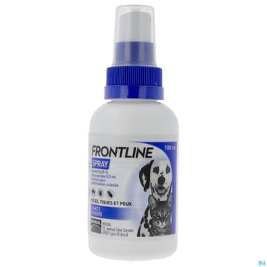 Frontline Spray Pompe Chien Chat 100ml