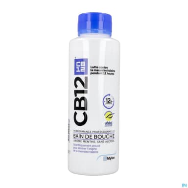 Cb12 Bain De Bouche Solution Menthe Sans Alcool 500ml