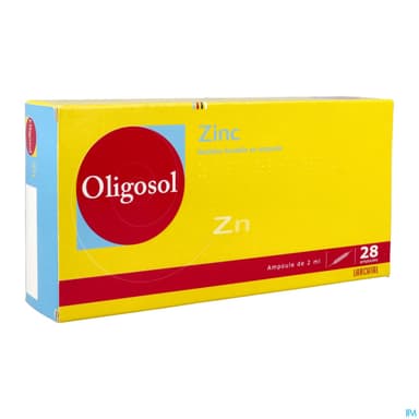 OLIGOSOL ZINC AMP 2ML 28