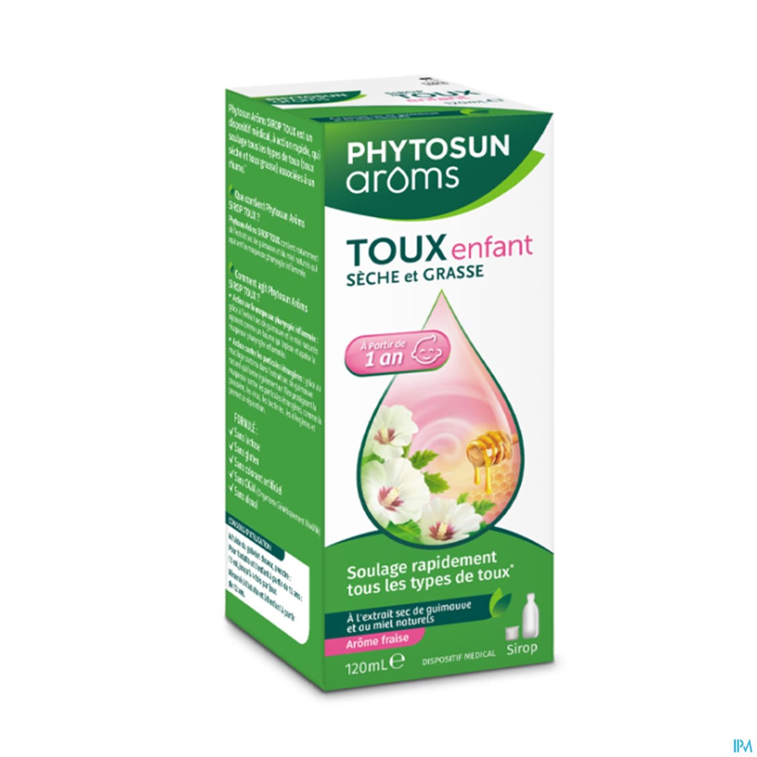 PHYTOSUNAROM SIROP TOUX ENF 120ML