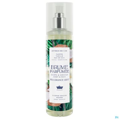 Les Petits Bains De Provence Brume Parfumee Vanille Eau De Coco Spray 250ml