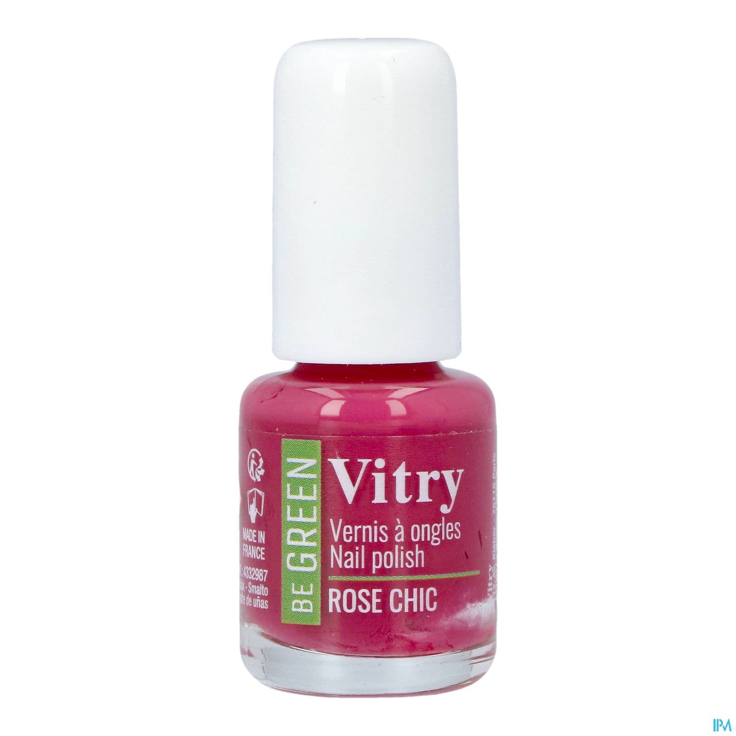 Vitry Be Green Vernis Ongles Rose Chic 6ml