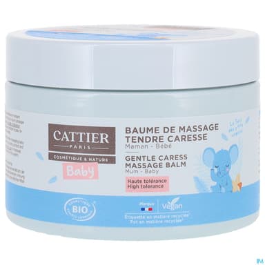 Cattier Bebe Baume De Massage Tendre Caresse Bio 100g