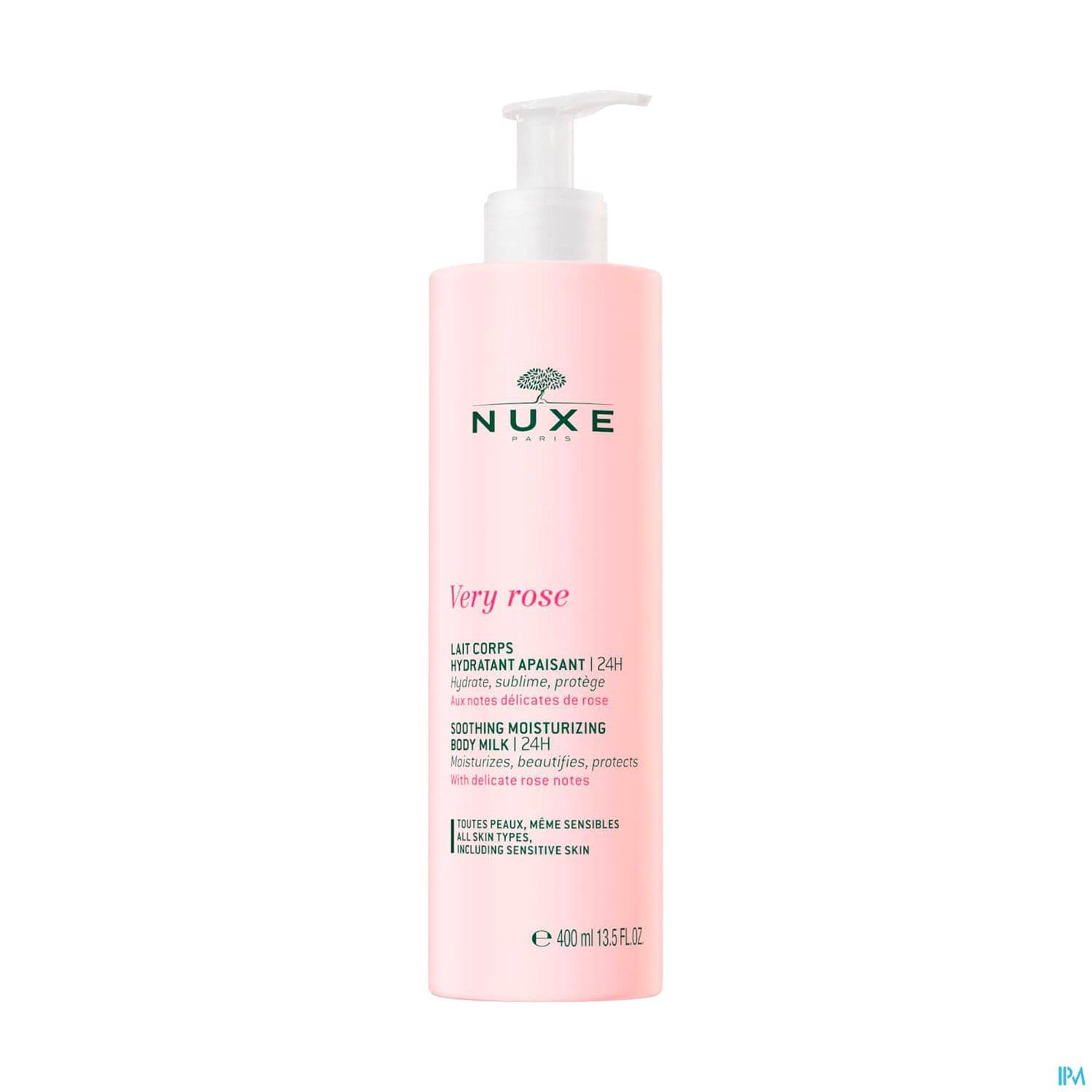 NUXE VERY ROSE LAIT CORPS 400ML — Pharmacie Erlon