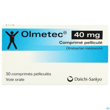 Olmetec 40mg Comprime 30