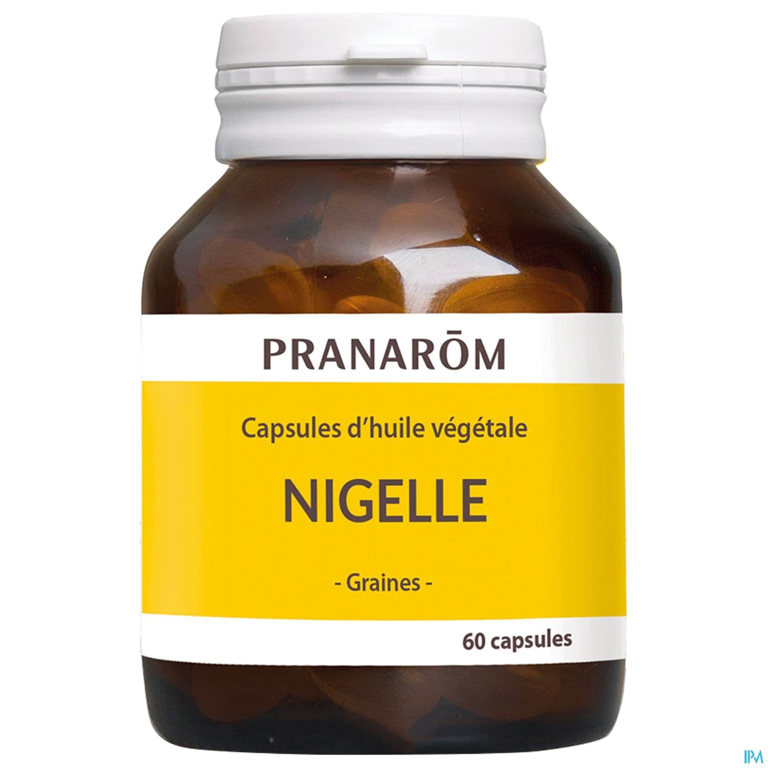 Pranarom Perles Huile Vegetale Nigelle Bio Capsule 60