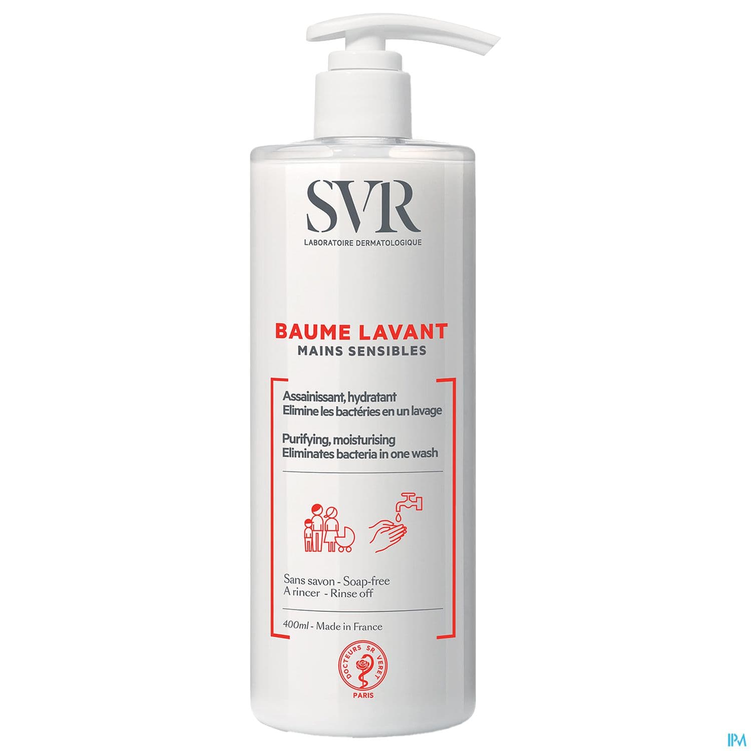 Svr Baume Lavant Mains Sensibles 400ml