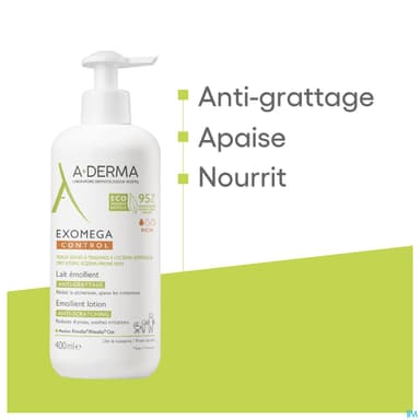 A-DERMA EXOMEGA CONT LAIT 400ML