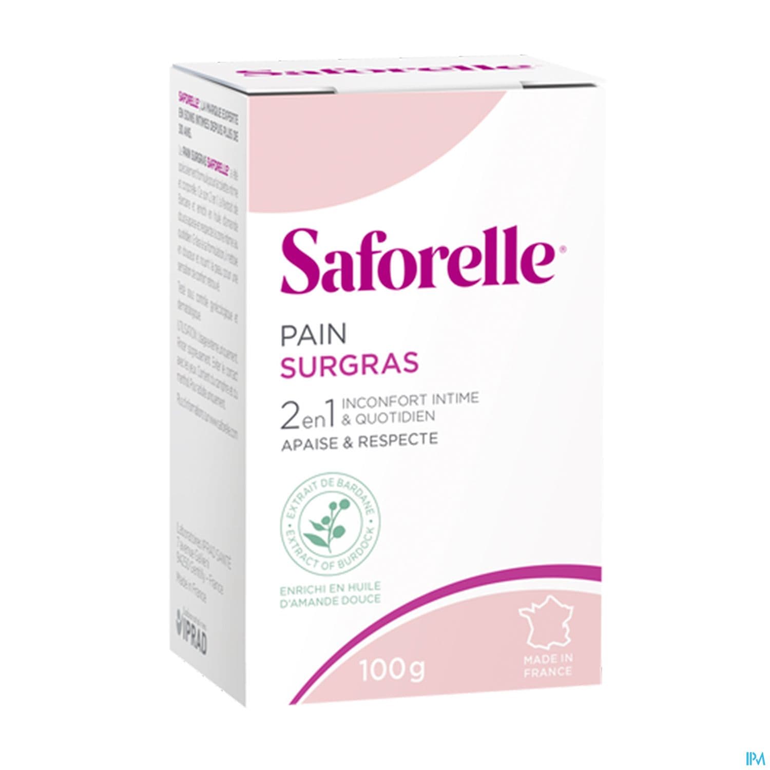 SAFORELLE PAIN SURG 100G — Pharmacie Palm Beach