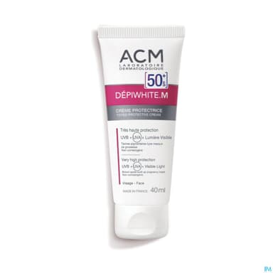 Depiwhite M Ecran Solaire Creme Fl Pompe 50ml