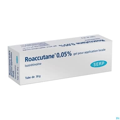 Roaccutane 0.05% Gel Pour Application Locale 30g