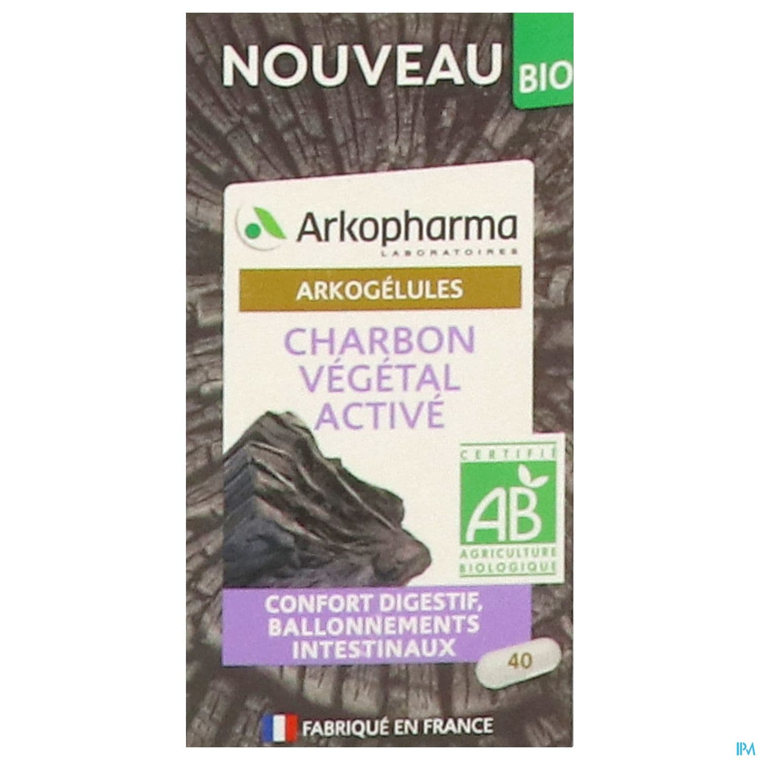ARKOG CHARBON VEGETAL BIO GELUL 40