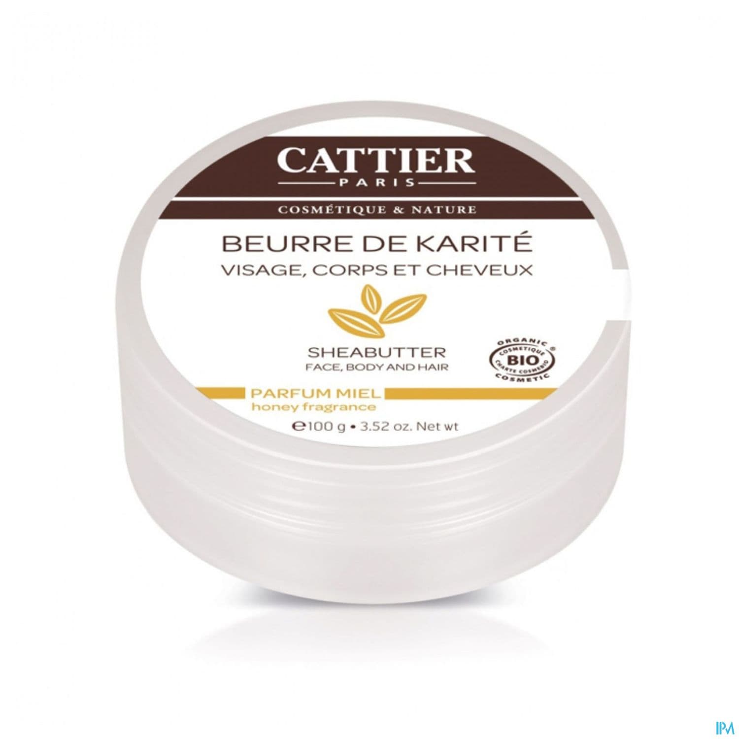 CATTIER BEURRE KARITE MIEL 100G
