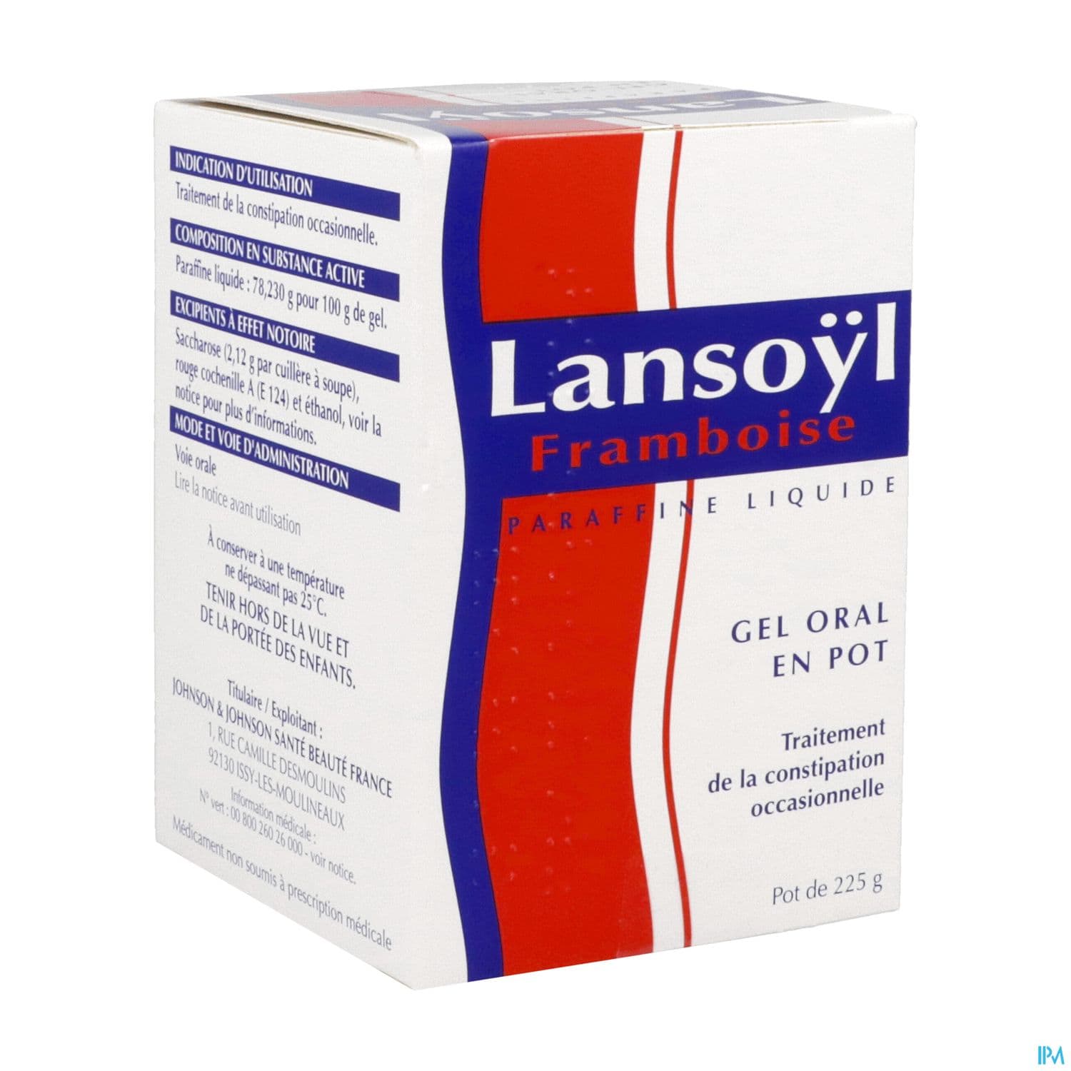 LANSOYL GEL ORAL EN POT FRAMB POT/225G