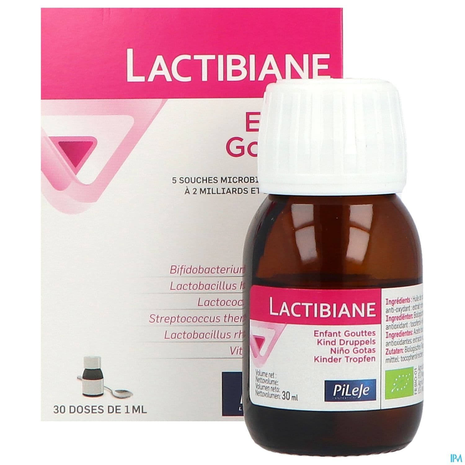 Pileje Lactibiane Enfant Gouttes 30ml