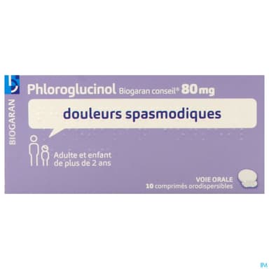 PHLOROGLUCINOL 80MG BGR CONS CPR10