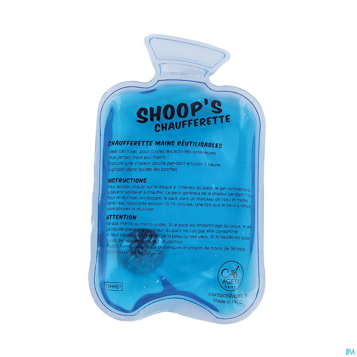 Shoop's Chaufferette Couleur