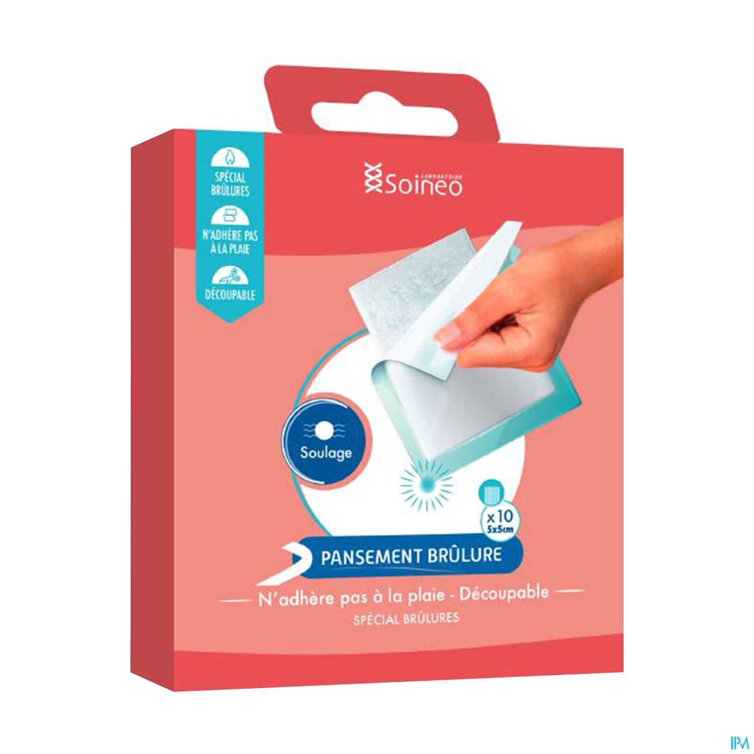 Soineo Pansement Vaseline 5cm X 5cm 10