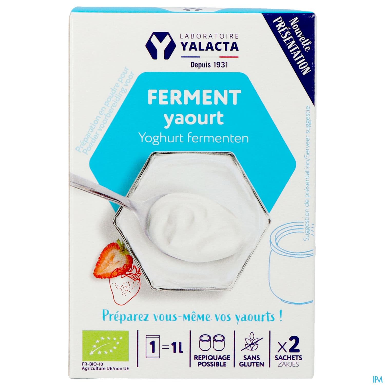 YALACTA FERMENT BIO YAOURT 4GX2