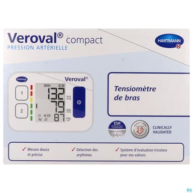 Hartmann Veroval Tensiometre Bras