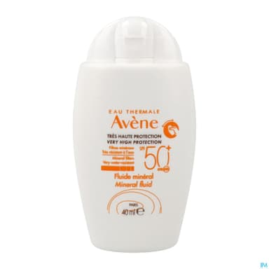 Eau Thermale Avene Solaire Fluide Mineral Spf50+ 40ml