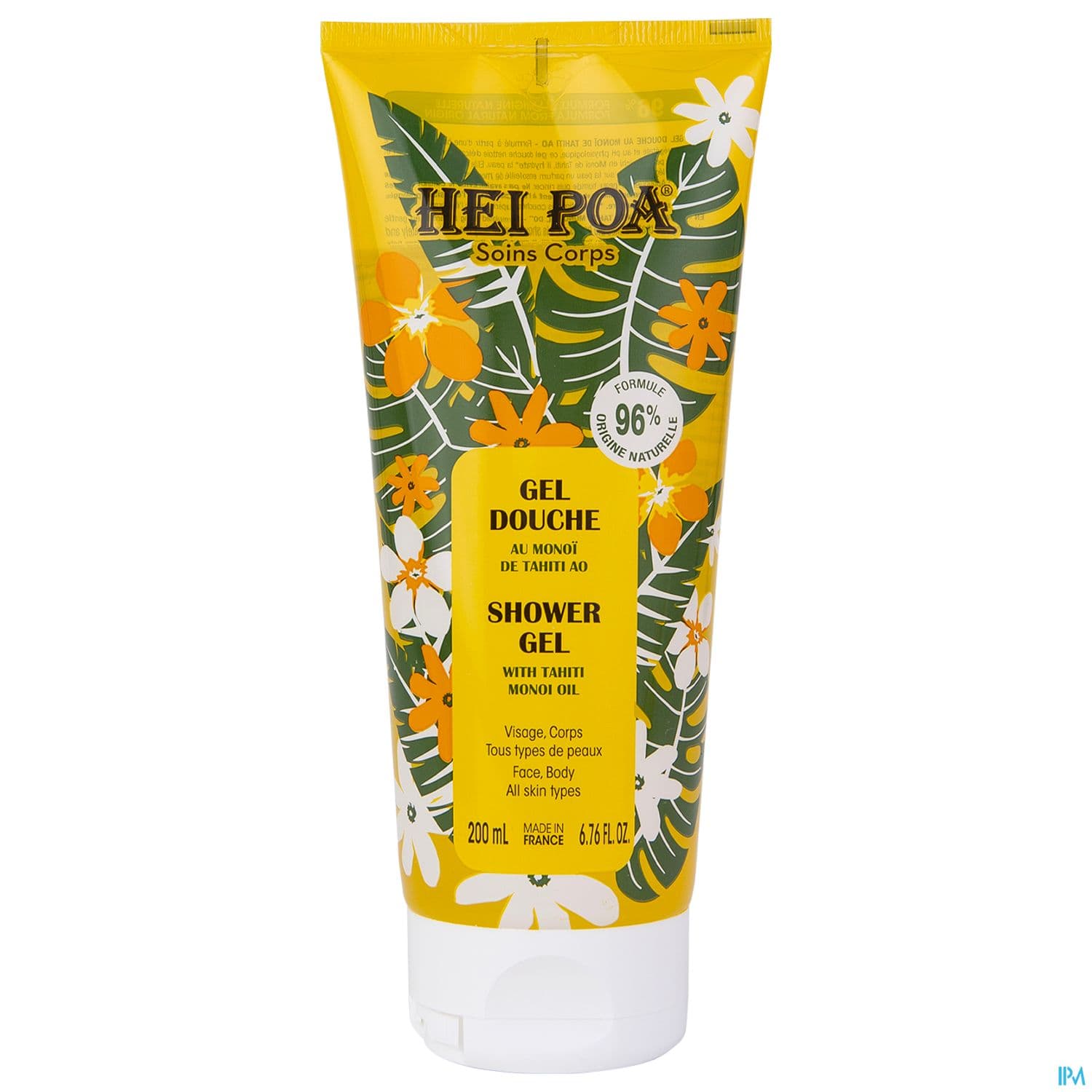 HEIPOA GEL DCHE MONOI 200ML