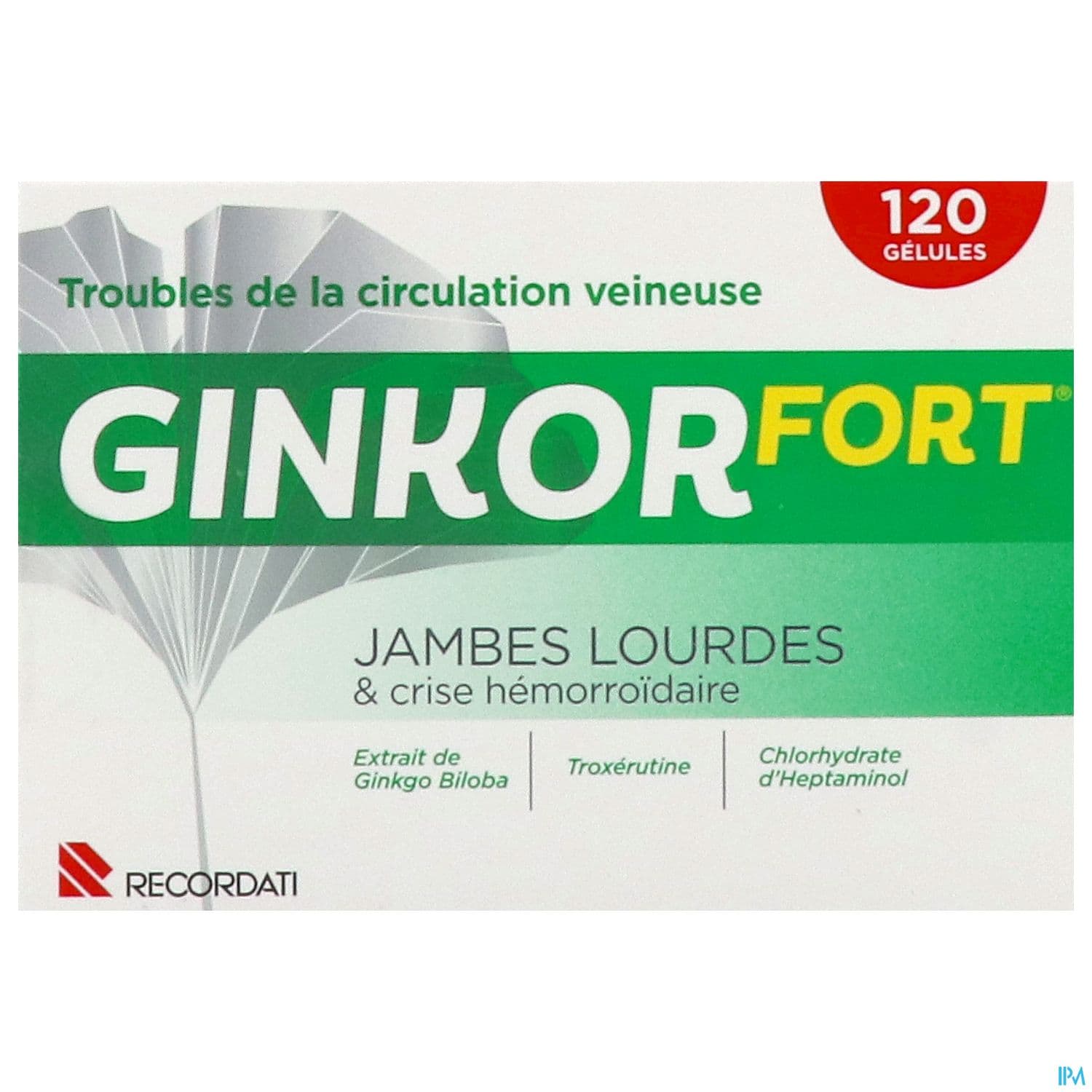 GINKOR FORT GELULE 120