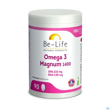 Be Life Omega 3 Magnum 1400 Capsule 90