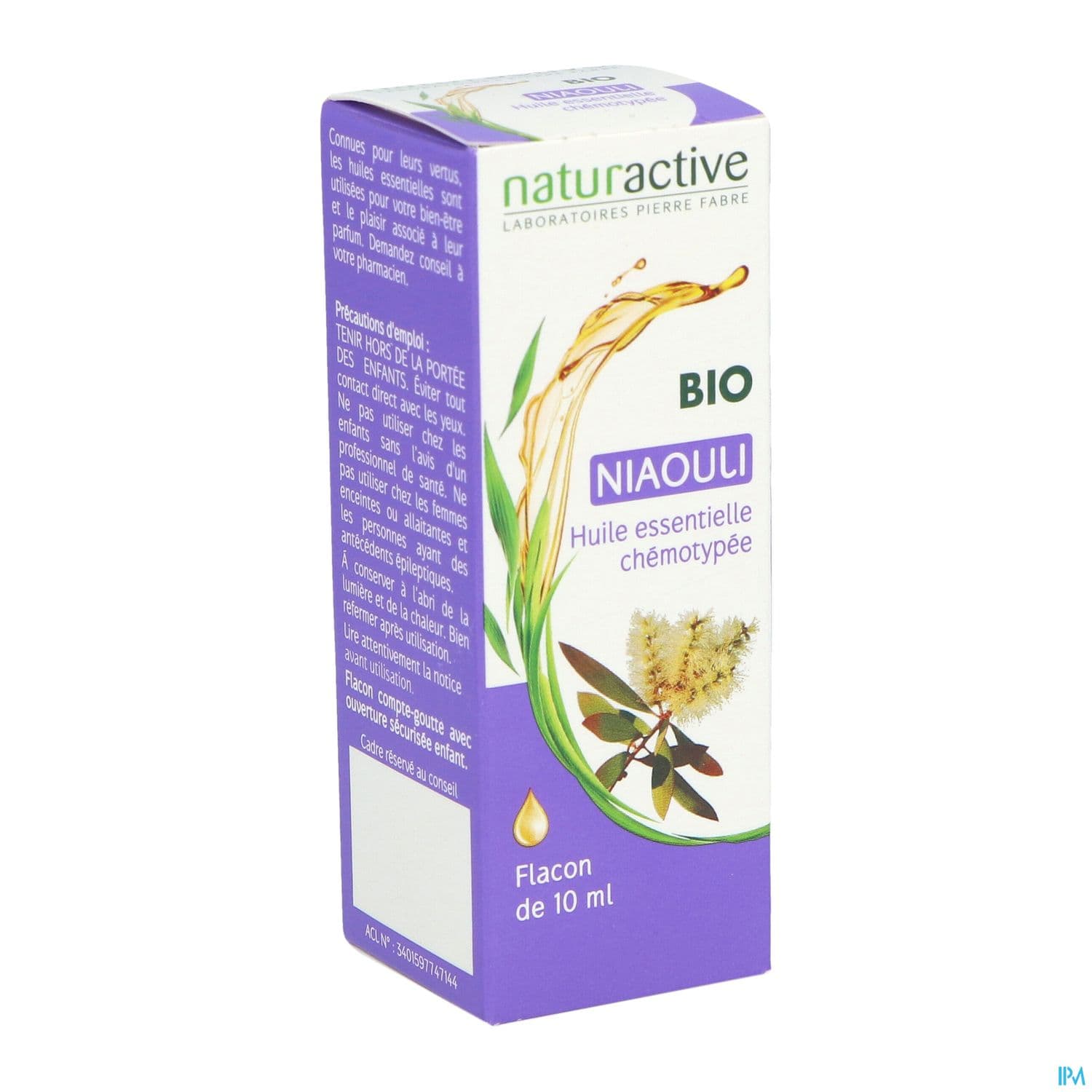 Naturactive Huile Essentielle Bio Niaouli 10ml