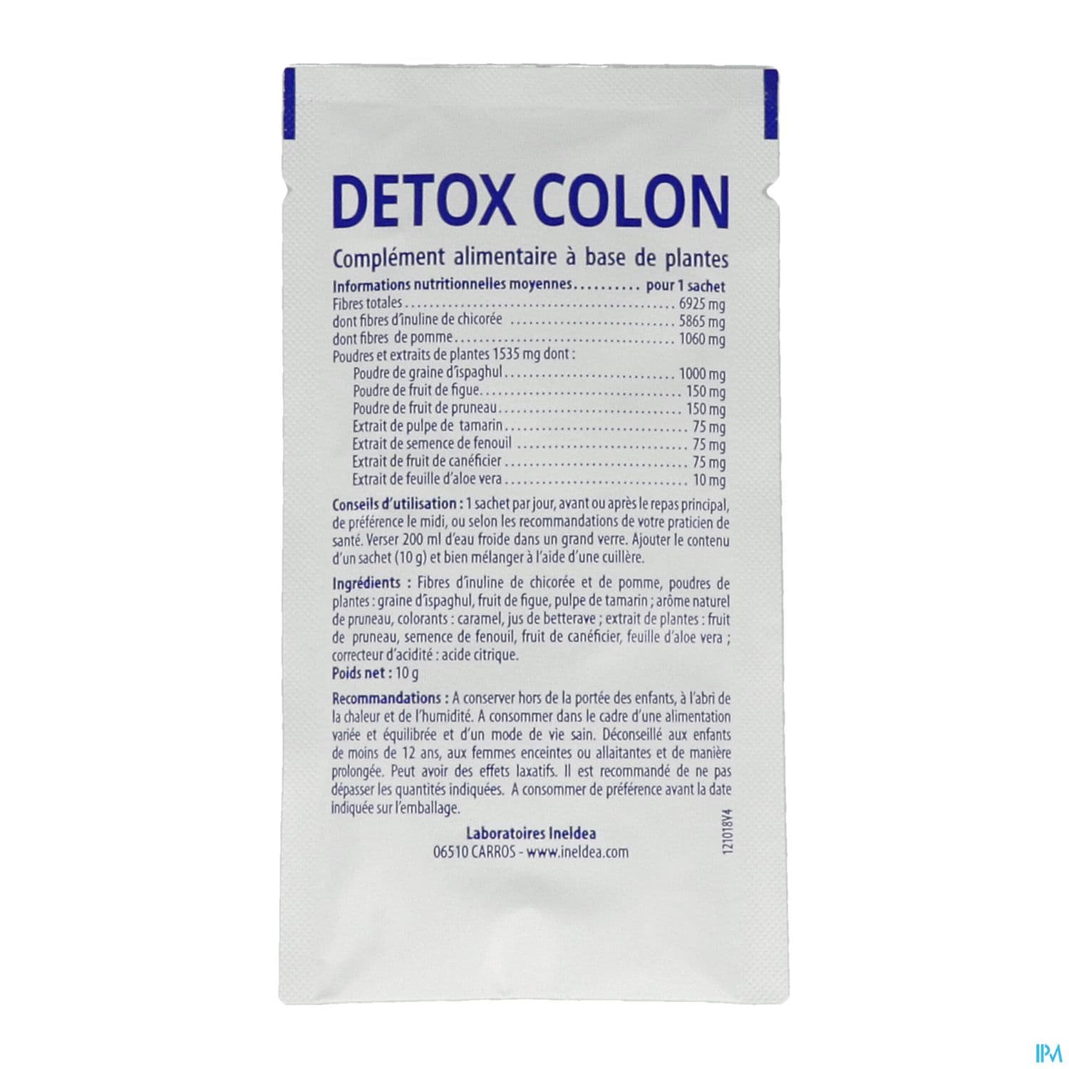 ISN DETOX COLON SACH 10