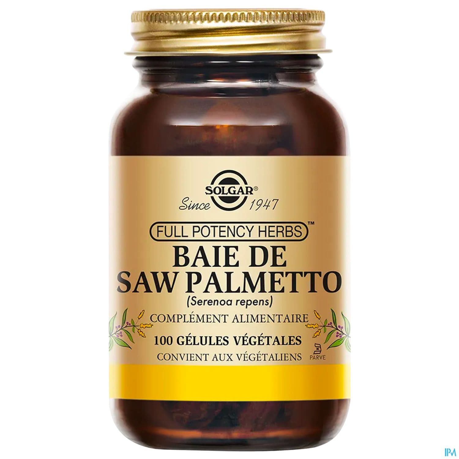 SOLGAR SAW PALMETTO GELUL VEG 100