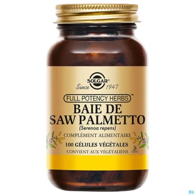 SOLGAR SAW PALMETTO GELUL VEG 100