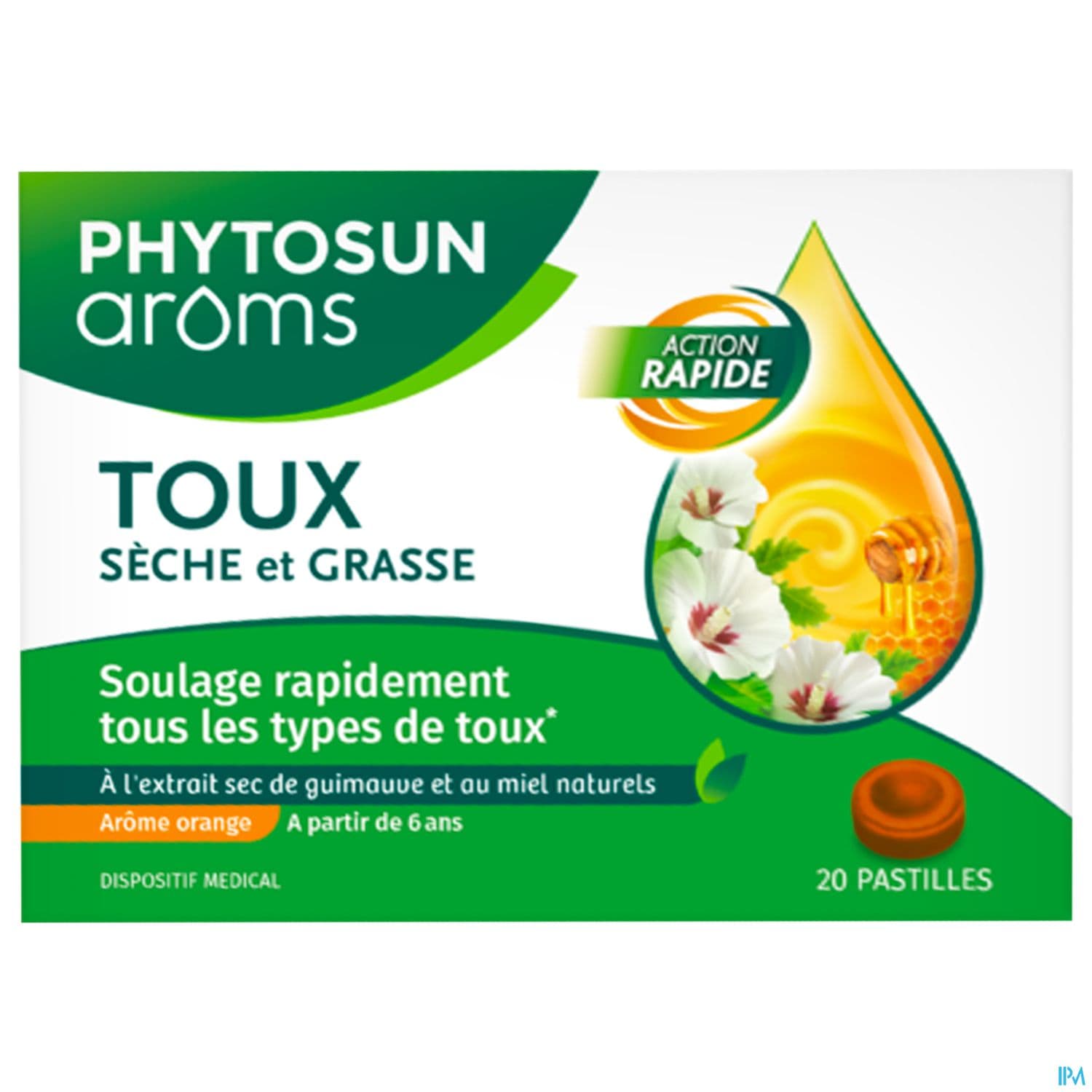 Phytosun Aroms Pastille Toux Mixte 20