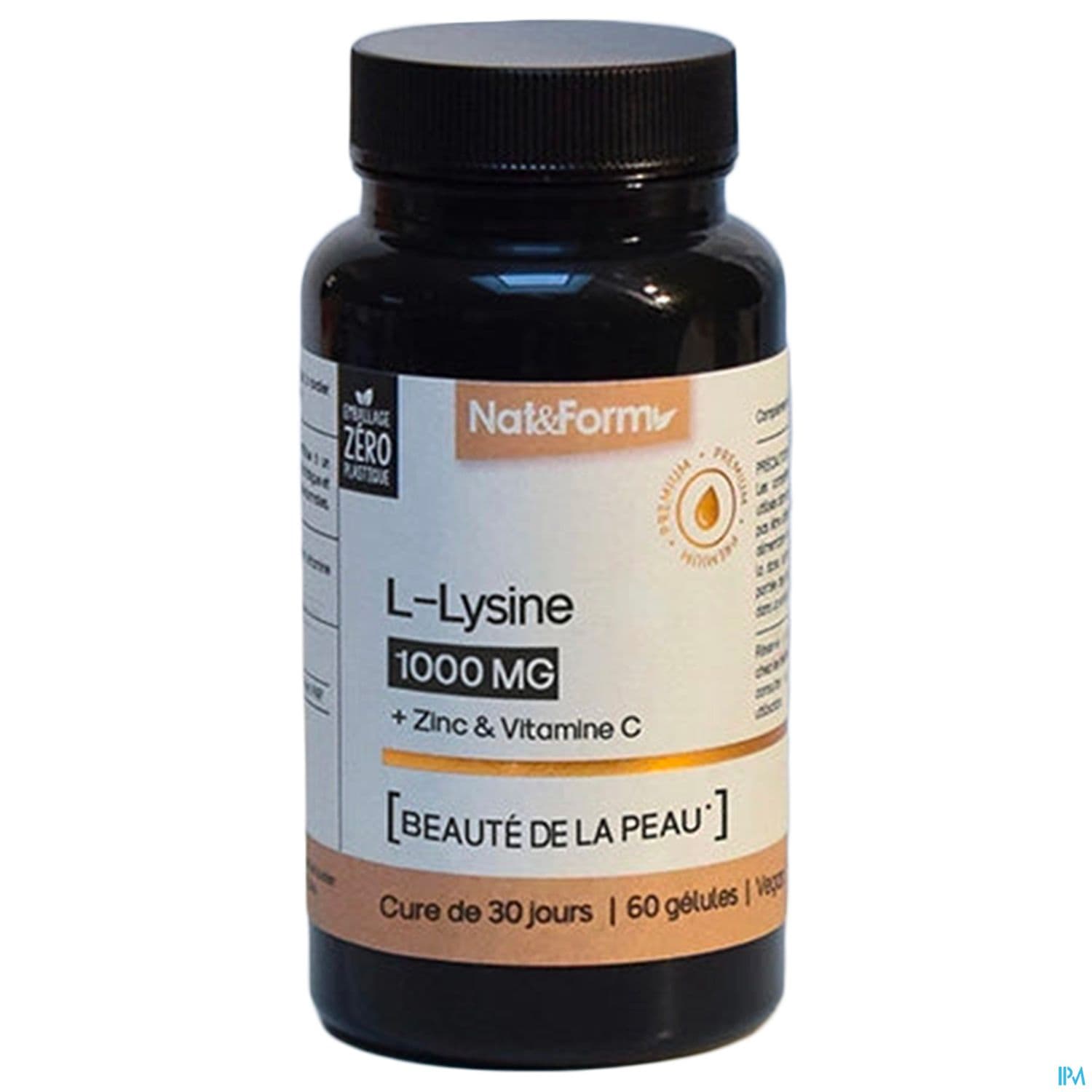 Nat Et Form Lysine Gelule Vegetale 60