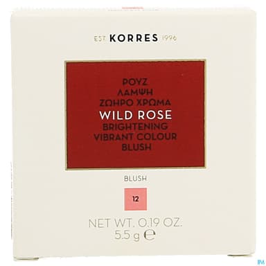 Korres Rose Sauvage Blush 12 Golden Pink 5g5