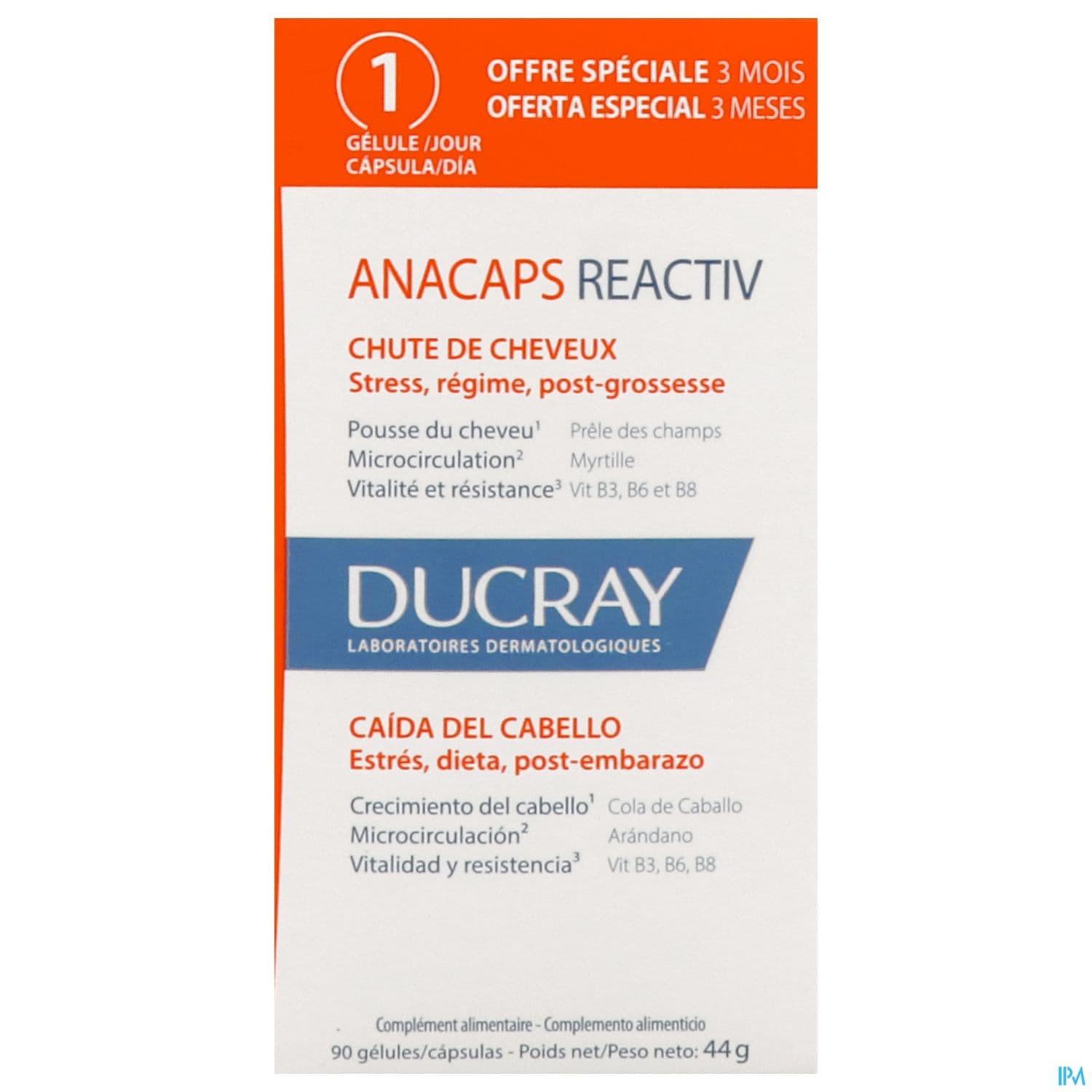 ANACAPS REACTIV CHEV/ONGL GELUL 90