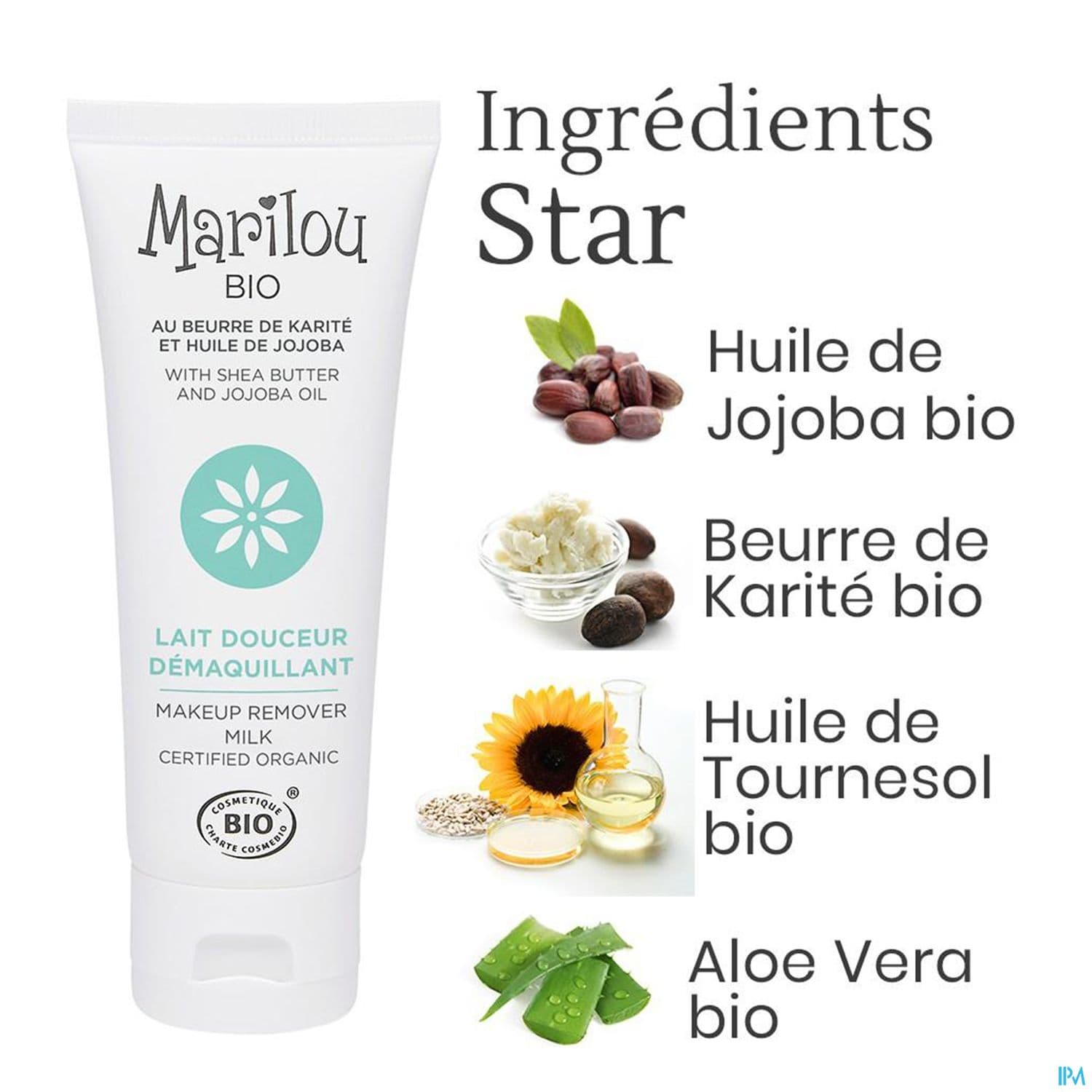 Marilou Bio Lait Demaquillant Douceur 75ml