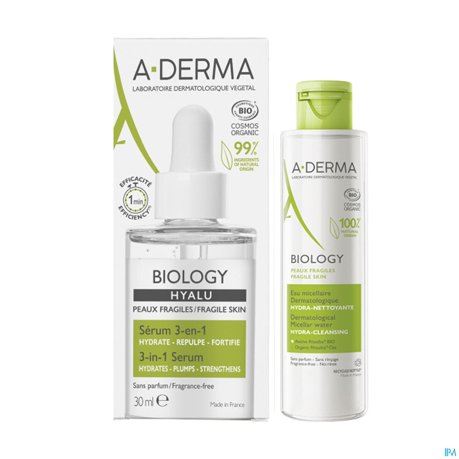 A-DERMA HYALU SERUM 3EN1 30ML+EAU — Pharmacie Centrale Elsie