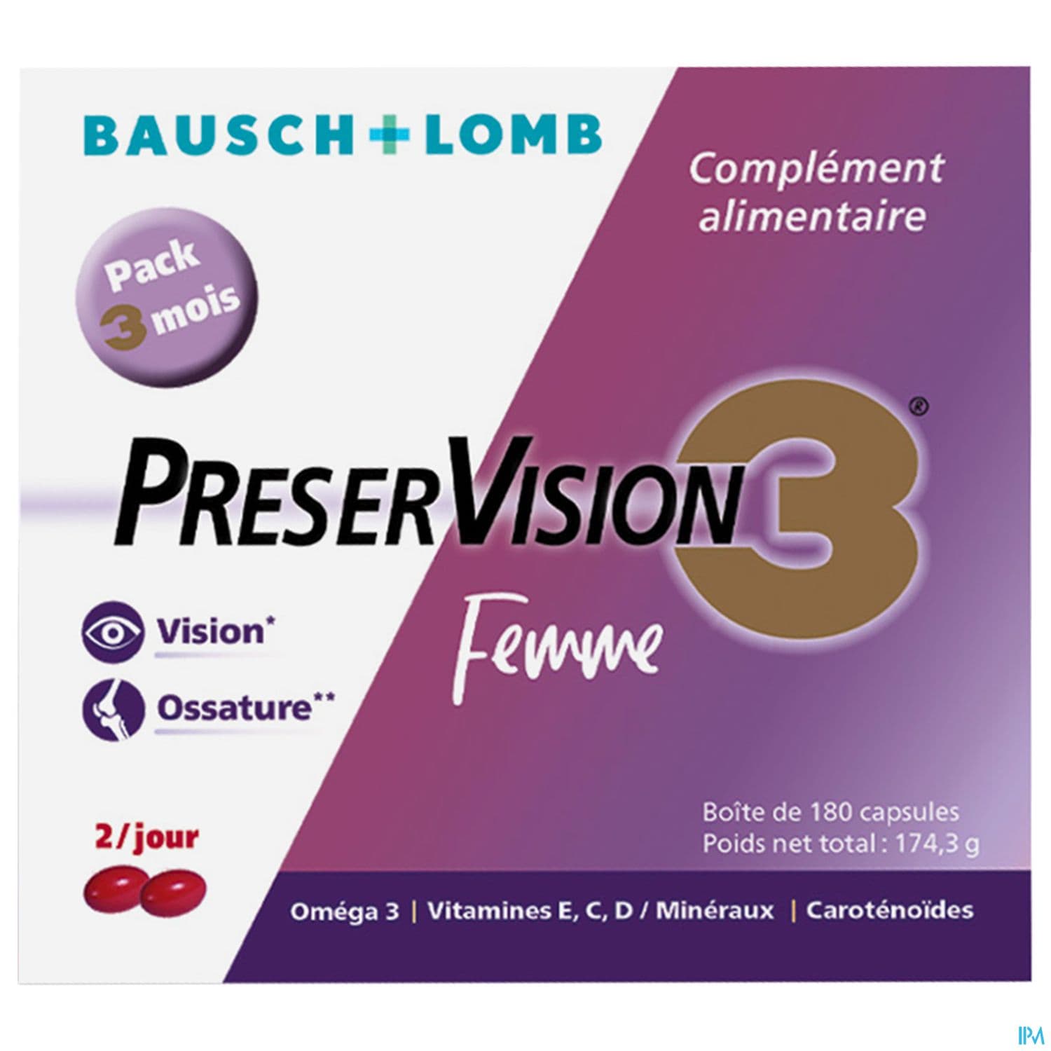 Preservision 3 Femme Capsule 180