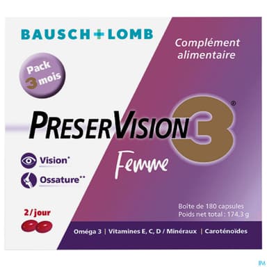 Preservision 3 Femme Capsule 180