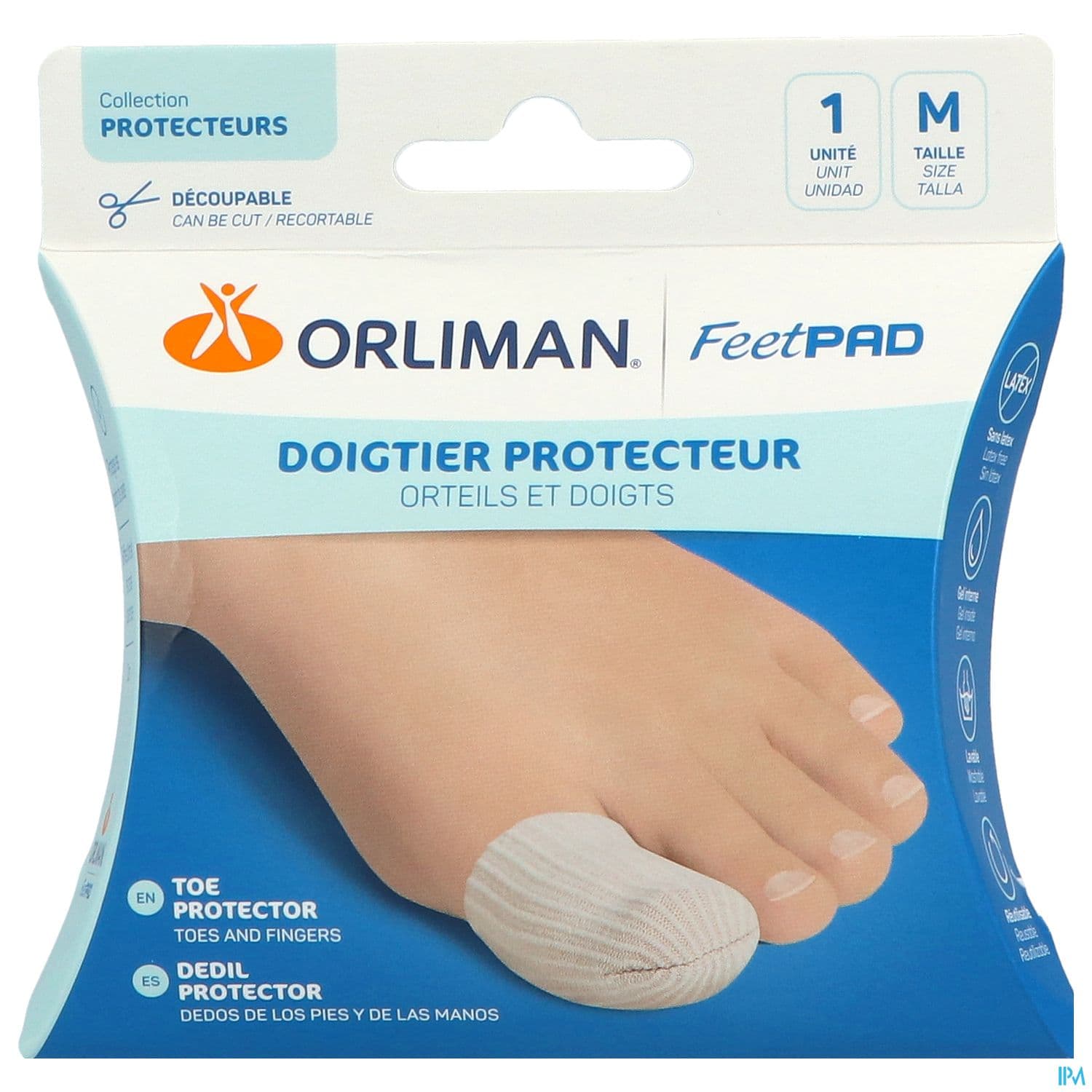DOIGT PROTEC FEETPAD ORT/DOIGT TM