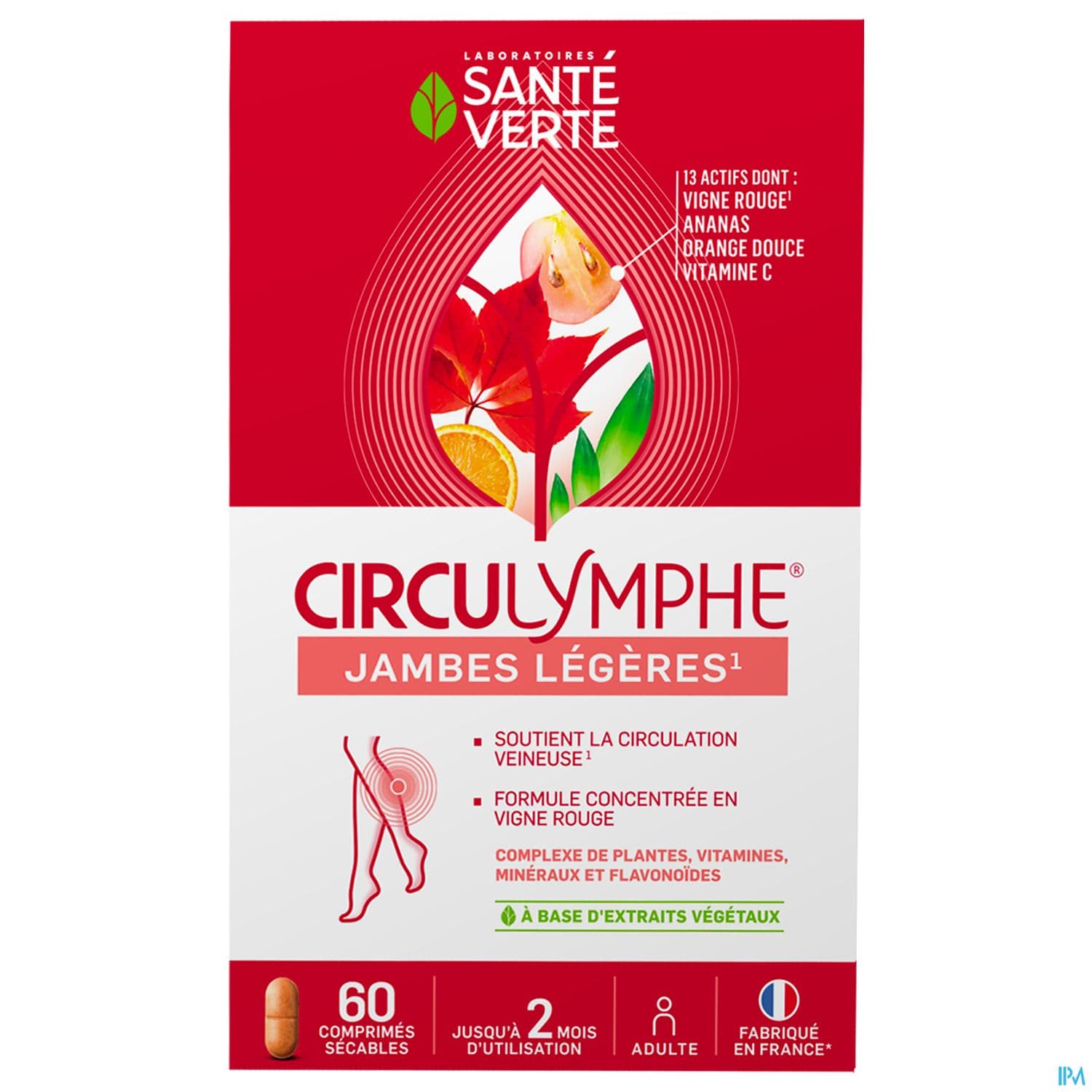 CIRCULYMPHE SANTE VERTE CPR60