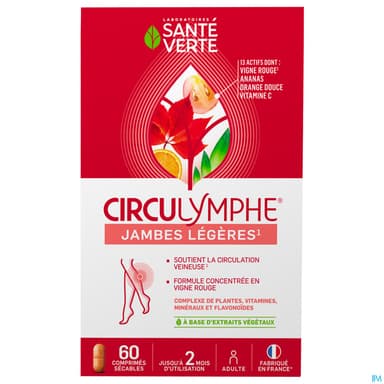 CIRCULYMPHE SANTE VERTE CPR60