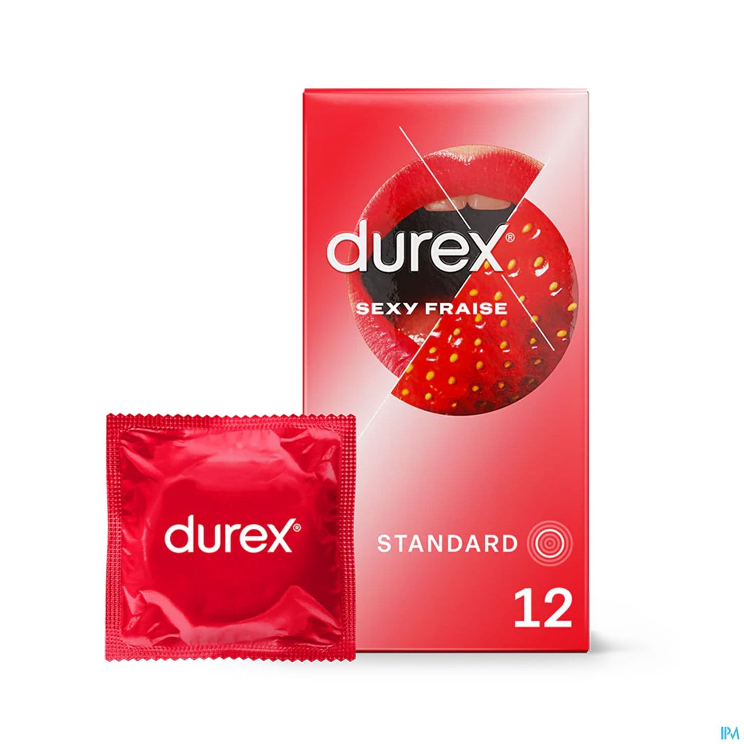 Durex Sexy Preservatif Fraise 12